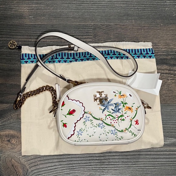 Tory Burch Kira Mixed Floral Bag - Picture 6 of 10